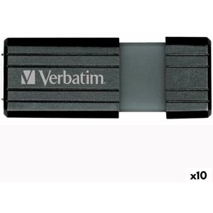 USB-stik Verbatim PinStripe Sort 32 GB