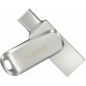 USB-stik SanDisk Ultra Dual Drive Luxe 512 GB Sølvfarvet Stål 512 GB