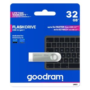 USB-stik GoodRam UNO3-0320S0R11 Sølvfarvet 32 GB