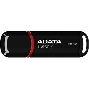 ADATA Technology ADATA UV150 USB connector, 128GB, USB 3.0, black