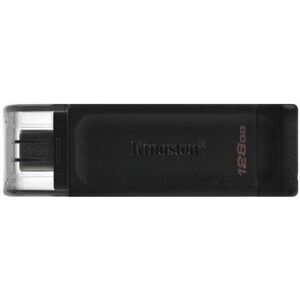 USB-stik Kingston DT70/128GB Sort 128 GB