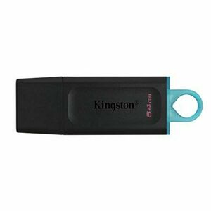 USB-stik Kingston DTX/64GB Sort 64 GB