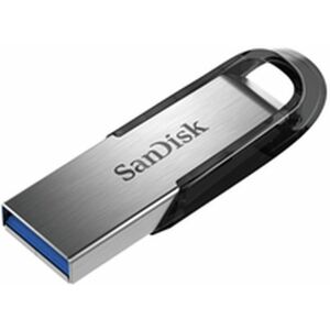 USB-stik SanDisk Ultra Flair Sort Sølvfarvet 32 GB