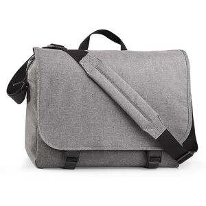 BagBase Tofarvet digital Messenger Bag (op til 15,6 tommer laptop rum)