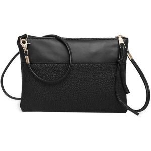 Otego Envelope bag IN Wallet IN handbag IN clutch - Black