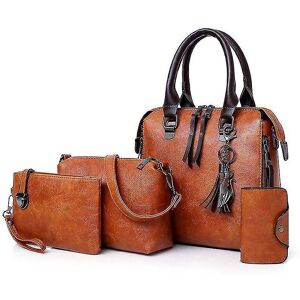 Puro Camel Color Handbag Set