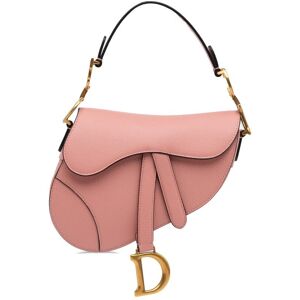 Christian Dior Pre-owned Dior Mini Leather Saddle Bag Pink