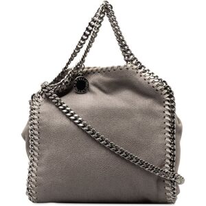 Pre-owned Stella McCartney Mini Shaggy Deer Falabella Satchel Gray