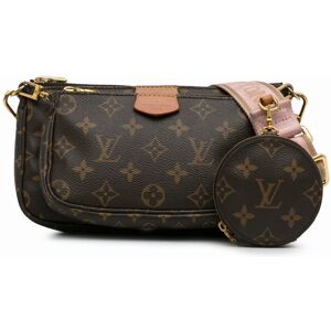 Pre-owned Louis Vuitton Monogram Multi Pochette Accessoires Brown