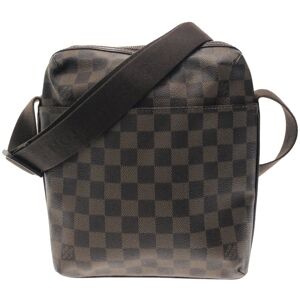 Pre-owned Louis Vuitton Damier Ebene Beaubourg Trotteur Brown