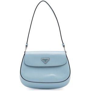 Pre-owned Prada Spazzolato Cleo Shoulder Bag Blue