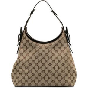 Pre-owned Gucci GG Canvas Shoulder Bag Brown