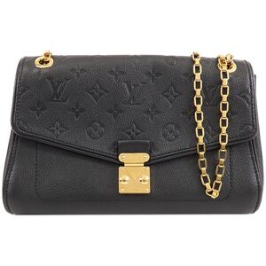 Pre-owned Louis Vuitton Monogram Empreinte Saint Germain PM Black