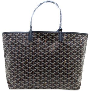 Pre-owned Goyard Goyardine Saint Louis PM Blue