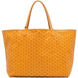 Pre-owned Goyard Goyardine Saint Louis GM Yellow