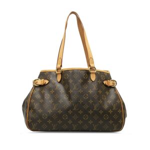 Pre-owned Louis Vuitton Monogram Batignolles Horizontal Brown