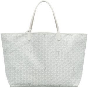 Pre-owned Goyard Goyardine Saint Louis GM White