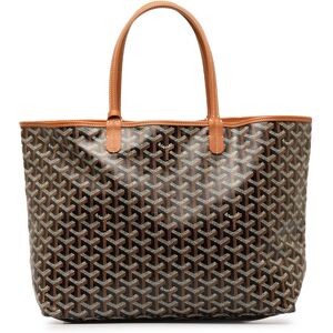 Pre-owned Goyard Goyardine Saint Louis PM Black