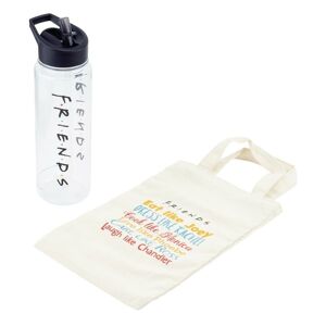 Paladone Friends Water Bottle And Tote Gift Set - Merchandise