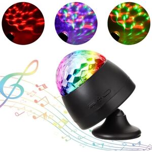 a2Z Musikaktiveras Batteridriven Mini Discoboll Lampa