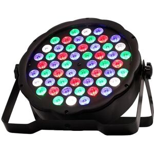 SupplySwap LED Par Lys, RGBW 54X3W, 8 Kanaler DMX 512, LED Par 54x3W, EU-stik