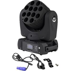 SupplySwap LED Moving Head Lys, DMX Scene Lys, RGBW Farveblanding, 10W Mini Spot Beam, EU-stik