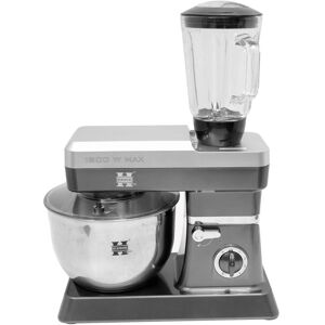 Northix Stand Mixer, Køkkenmaskine 1200W, 6,5 liter - Sølv