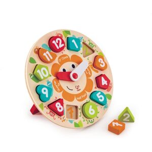 Hape Clock Form Puzzle with raised pieces