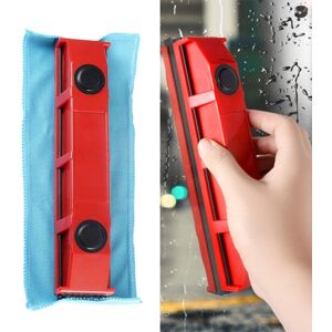 shopnbutik D2 Double Sided Magnetic Wipe High-rise Glass Cleaner