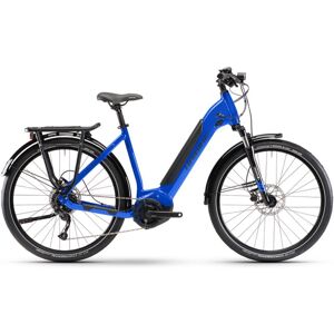 Haibike Trekking 4 Low Advent 2024 Elektriskcykel Blå M / 720Wh