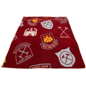 West Ham United FC Fleecetæppe