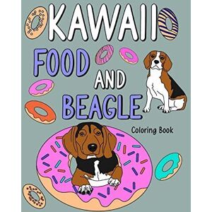 MediaTronixs Kawaii Food and Beagle Coloring : Col…, PaperLand