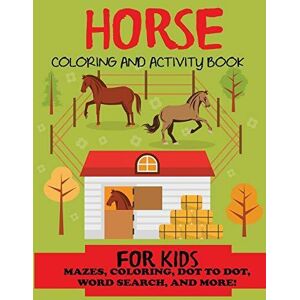 MediaTronixs Horse Coloring and Activity  fo…, Blue Wave Press