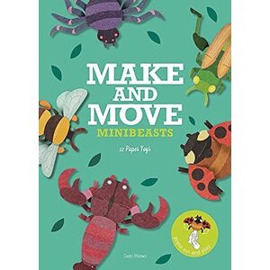 MediaTronixs Make and Move: Minibeasts: 12 Paper Puppets to Press Out and P… by Hisao, Sato