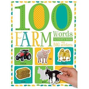 MediaTronixs 100 Farm Words (100 First Sticker Activity s) by Make Believe Ideas