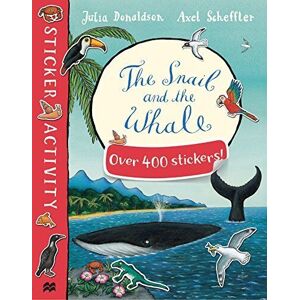 MediaTronixs The Snail and Whale Sticker  by Donaldson, Julia