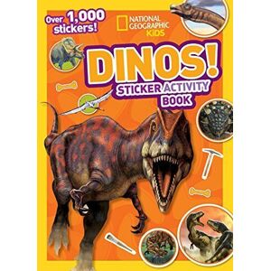 MediaTronixs Dinos Sticker Activity  (National Geographic Kids) by National Geographic Ki