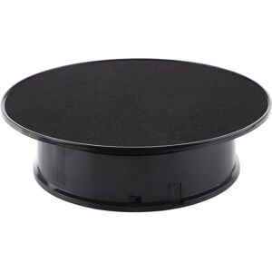 Shoppo Marte 30cm 360 Degree Electric Rotating Turntable Display Stand Video Shooting Props Turntable for Photography, Load 4kg (Black)