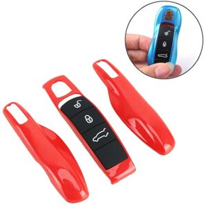 Shoppo Marte Car Plastic Key Shell Key Case for Porsche (Red)