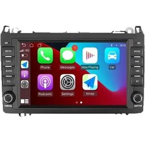 SupplySwap CarPlay Android11 Stereo, AI Integration, GPS Navigation, 8 tommer S4