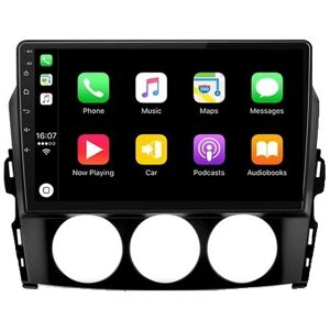 SupplySwap Android Auto Radio, AI stemmestyring, Carplay kompatibilitet, WIFI 1GB-16GB