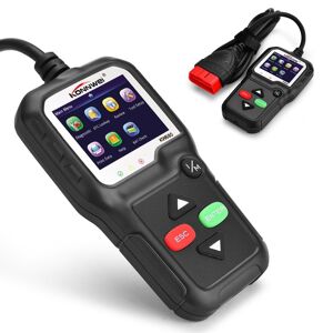 MTK KONNWEI KW680 OBDII/EOBD Scanner OBD2 CAN-buskodelæser - sort