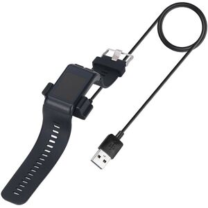 MTK Garmin Vivoactive HR 1m USB Opladningskabelholder - Sort