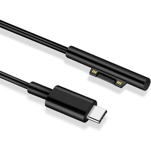 My Store Surface Pro 7/6/5 til USB-C/Type-C hanstik Opladerkabel til strømforsyning til Microsoft Surface Pro 7/6/5/4/3/Microsoft Surface Go Market