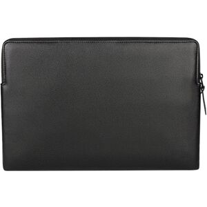 Shoppo Marte ND09 Laptop Thin and Light PU Liner Bag, Size:15.6 inch(Black)