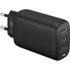 Goobay USB-C™ PD multiport hurtigoplader (65 W) sort