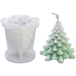 Shoppo Marte Christmas DIY Scented Candle Silicone Mold, Color: White(SD-68)