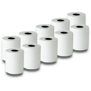 Thermal Paper Roll Qoltec 51900 10 Units 57 mm White 27 m