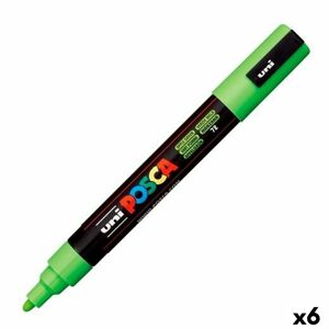 Felt-tip pens POSCA PC-5M (6 Pieces) (6 Units)