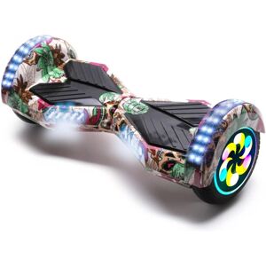 8 tommer Hoverboard, Transformers SkullColor PRO, Lang Rækkevidde, Smart Balance